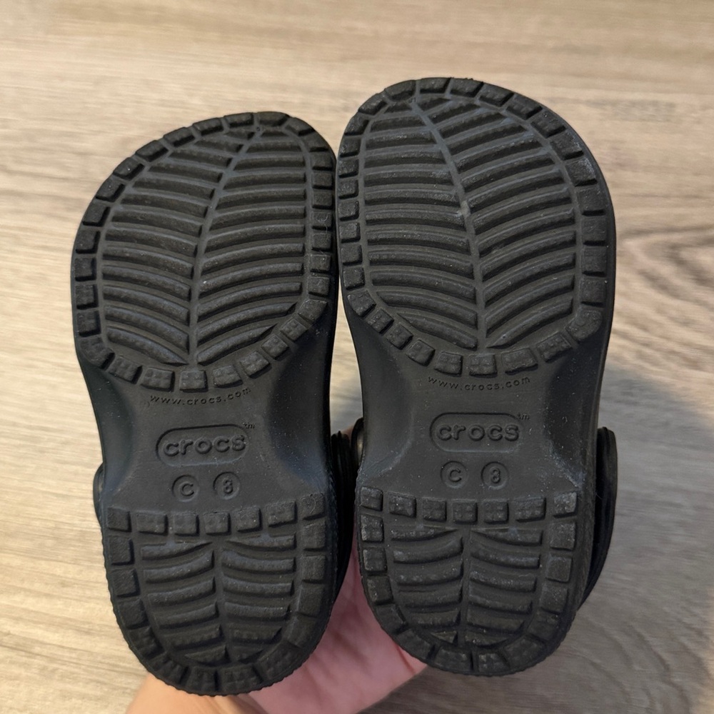 CROCS Kids Black Water Shoes - Picture 6 of 6